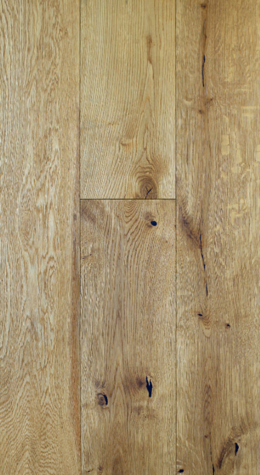 Tradition Classics Engineered Oak Flooring, Rustic, Brushed & Matt Lacquered, 190x20x1900mm