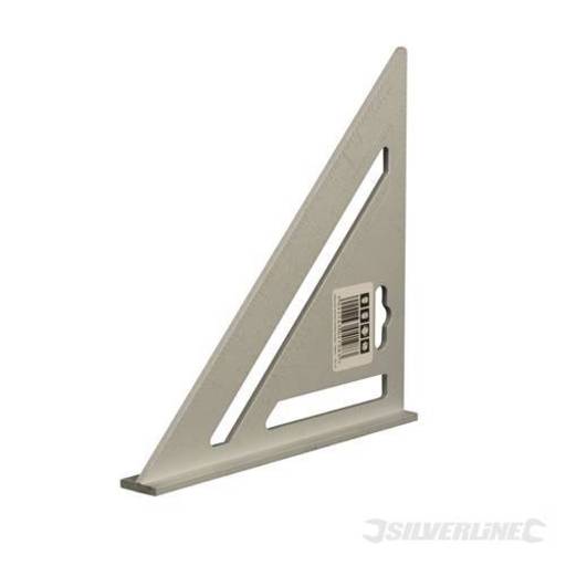 Heavy Duty Aluminium Roofing Rafter Square, 185mm