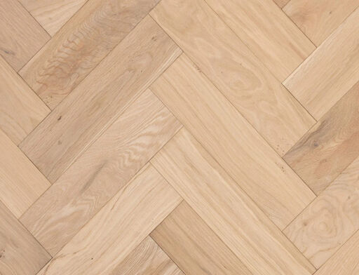 Heroy Engineered Oak Flooring, Herringbone, Rustic, Unfinished, 80x10x300mm