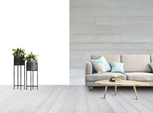 Chene Soho Rustic Glaze Oak Engineered Flooring, Brushed & UV Lacquered, 190x15x1900mm