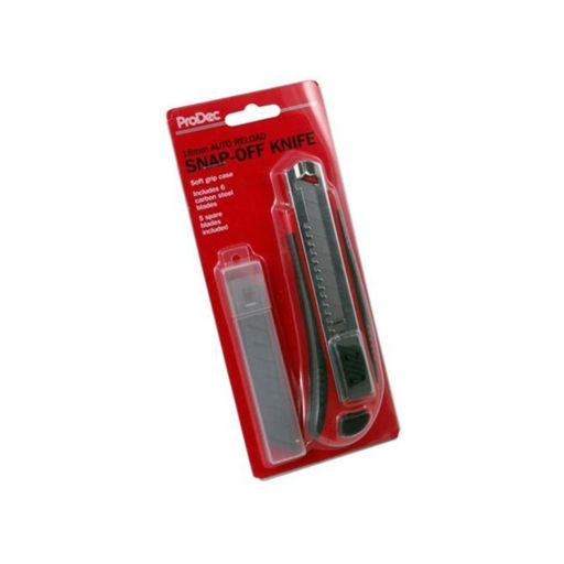 Duragrip Auto Load Snap Off Utility Knife, 18mm
