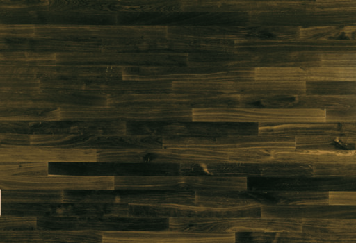 Junckers Solid Black Oak 2-Strip Flooring, Untreated, Harmony, 129x14mm