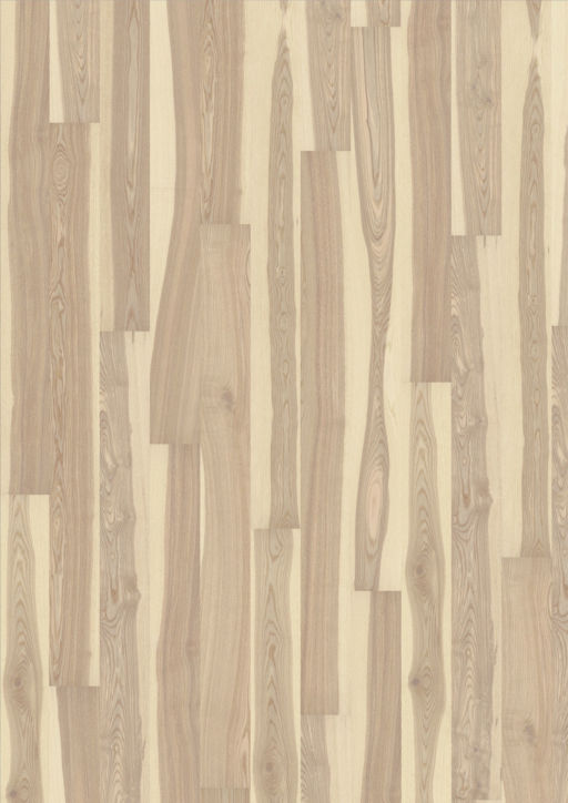 Kahrs Sandvig Ash Engineered 1-Strip Wood Flooring, White, Matt Lacquered, 187x15x2420mm