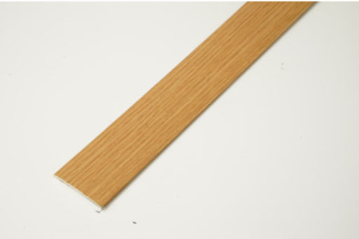 Single Length Coverstrip Light Oak 2.7m