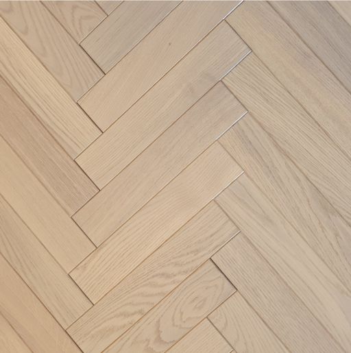 Tradition Classics Herringbone Engineered Oak Flooring, Pinot Gris Brushed, Oiled, 70x15x350mm