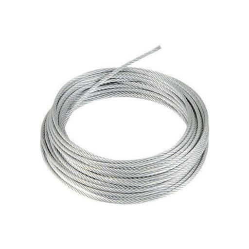 Wire Rope, 2mm, Zinc Plated, 30m