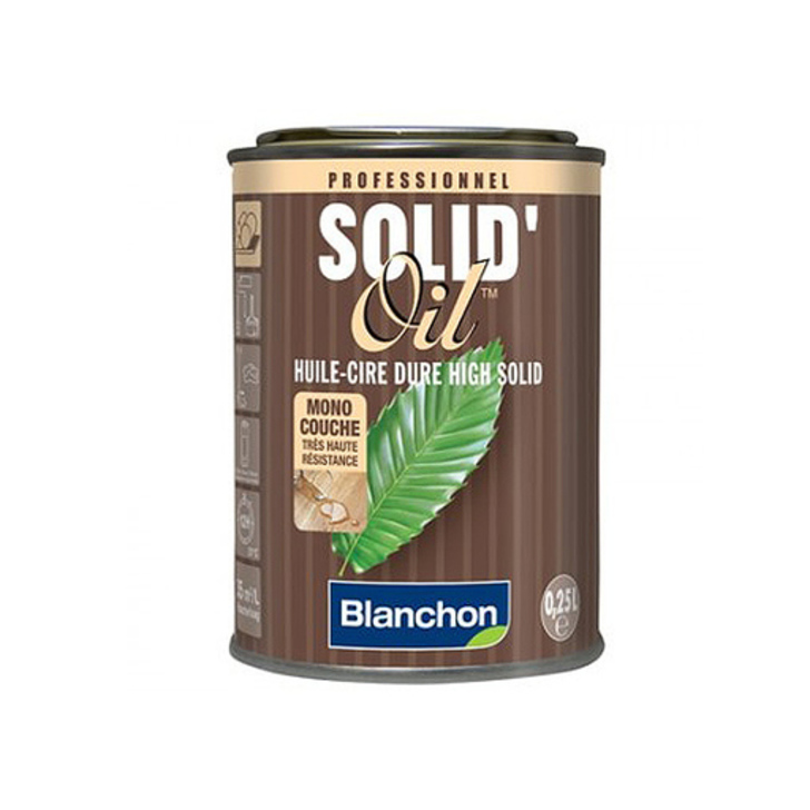 Blanchon Solid Oil, Metallic Grey, 0.25L Image 1