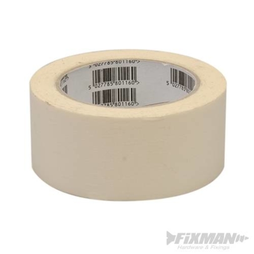 Super Heavy Duty Duct Tape, White, 50mm, 50m Image 1