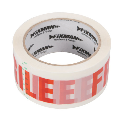 Packing Tape - Fragile, 48mm, 66m Image 1