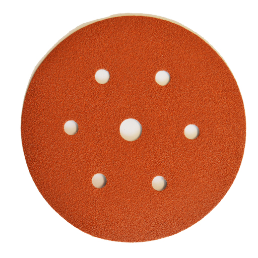 Starcke 60G Sanding Discs, 150mm, 6+1 Holes, Velcro Image 1