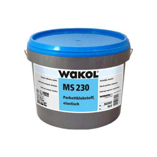 Wakol MS230 Wood Flooring Adhesive, 9 kg Image 1
