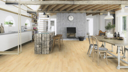 Boen Andante Ash Engineered 3-Strip Flooring, Matt Lacquered, 215x14x2200mm Image 2