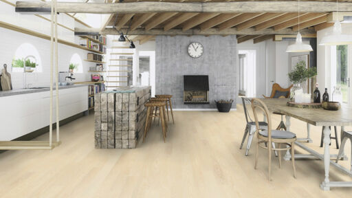 Boen Andante Ash Engineered Flooring, White Stained, Matt Lacquered, 138x14x2200mm Image 2