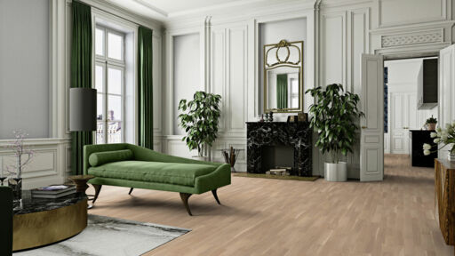 Boen Oak Andante Engineered Flooring, White, Live Natural Oiled, 14x181x2200mm Image 2
