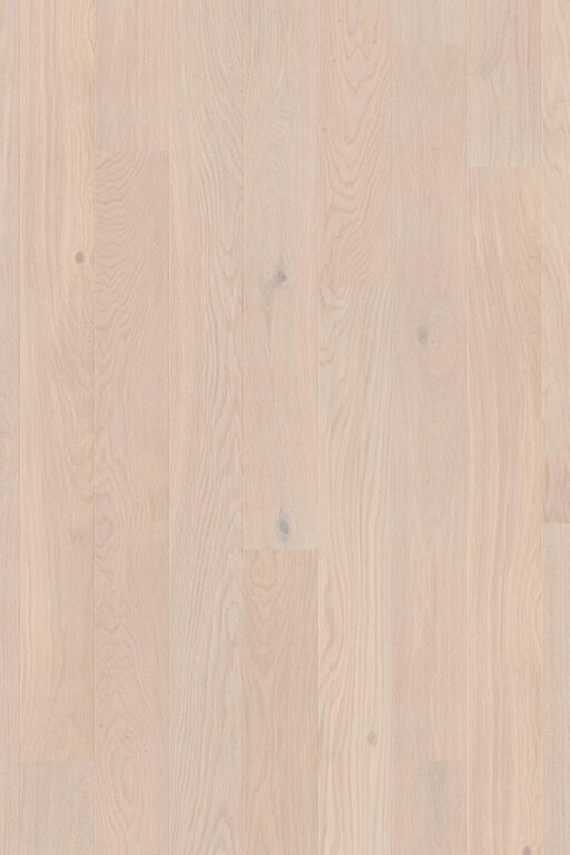 Boen Pearl Oak Engineered Flooring, White Stained, Unbrushed, Oiled, 138x14x2200 mm Image 2