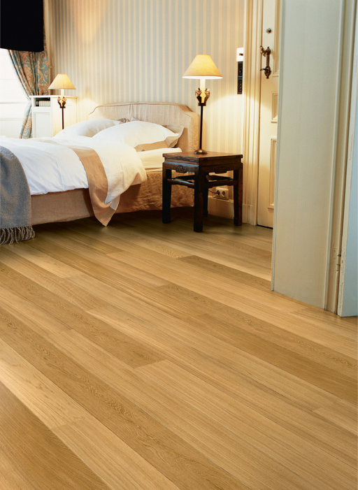 QuickStep Castello Natural Noble Oak Engineered Flooring, Satin Lacquered, 145x3x14 mm Image 2