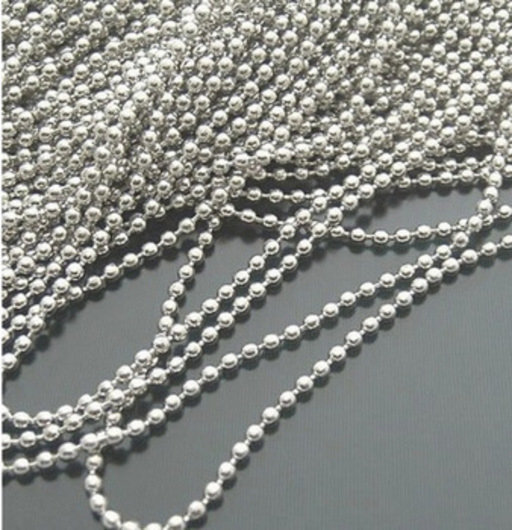 Ball Chain Fittings Nickel Plated Image 1