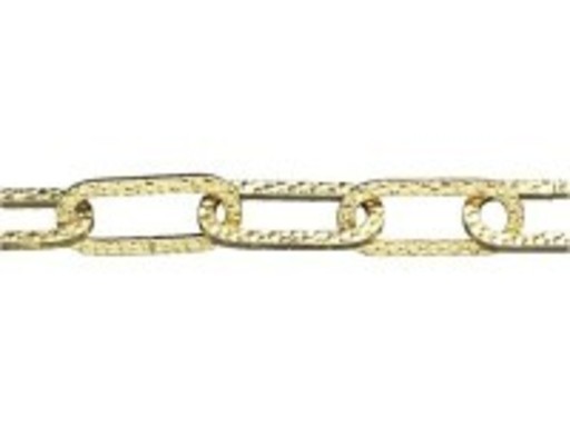 Decorative Chain, 2mm, Steel Brass Plated, 2m Image 1