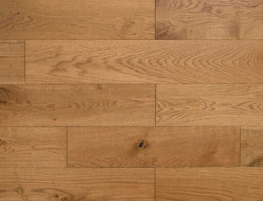 Kiruna Engineered Oak Flooring, Rustic, Golden Brushed & Oiled, RLx150x14mm Image 1