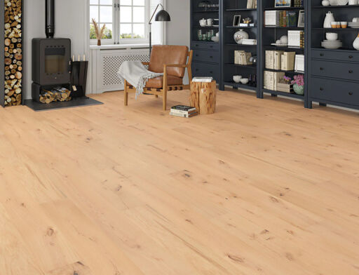 Falun Engineered Oak Flooring, Rustic, Invisible Oiled, 190x20x1900mm Image 2