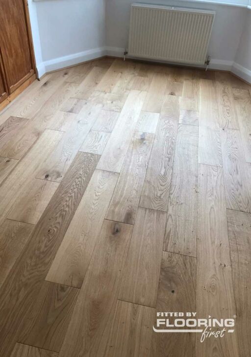 Chene Engineered Oak Flooring, Brushed & Invisible Oiled, 190x14xRL mm Image 1