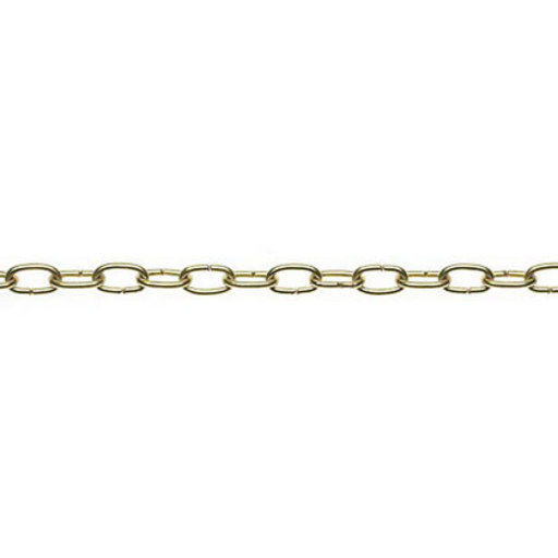 Clock Chain, 1.4mm, Steel Nickel Plated, 1m Image 1