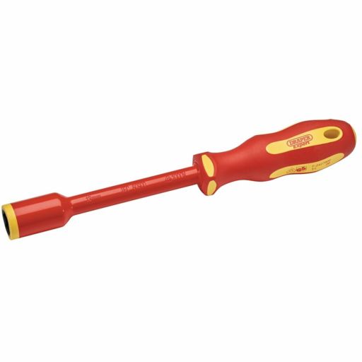 Draper VDE Fully Insulated Nut Driver, 13mm Image 1