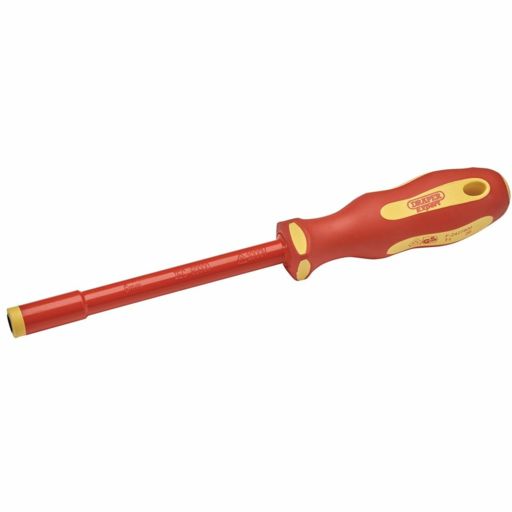 Draper VDE Fully Insulated Nut Driver, 6mm Image 1