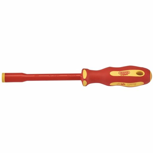Draper VDE Fully Insulated Nut Driver, 7mm Image 1