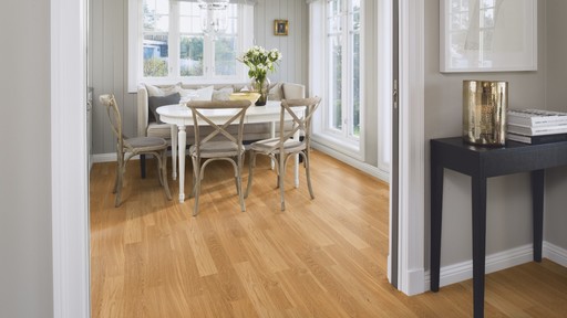 Boen Maxi Oak 1-Strip Parquet Flooring, Brushed, Oiled, 2V Bevel, 10.5x100x833 mm Image 1
