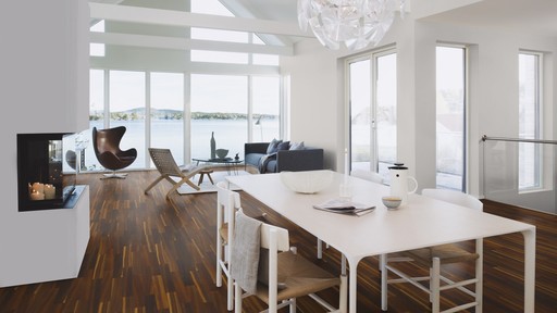 Boen Marcato Smoked Oak Engineered Flooring, Live Natural Oiled, 14x209x2200mm Image 2