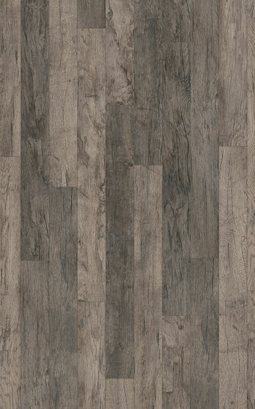 EGGER Medium Grey Santa Fe Oak Laminate Flooring, 135x10x1291mm Image 1