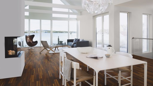 Boen Fineline Smoked Oak Engineered Flooring, Live Natural Oiled, 14x138x2200mm Image 2