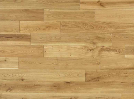 Elka Solid Oak Wood Flooring, Rustic, Brushed, Oiled, 130x18 mm Image 1