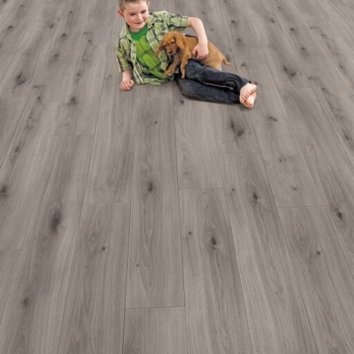 Elka Misty Oak Aqua Protect Laminate Flooring, 12mm Image 2