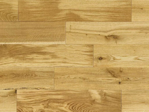 Elka Solid Oak Wood Flooring, Rustic, Lacquered, RLx130x18mm Image 1