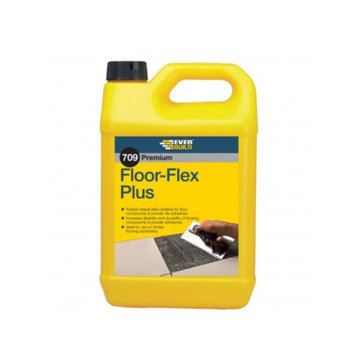 Everbuild FloorFlex Plus Latex, 5L Image 1