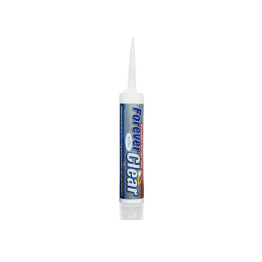 Everbuild Forever Clear Sanitary Silicone Sealant, 295ml Image 1