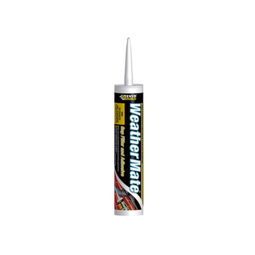 Everbuild Weather Mate Sealant, Clear, 310ml Image 1
