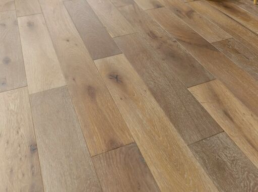 Evolve Richmond, Engineered Oak Flooring, Smoked Grey, Brushed & Hard Wax Oiled, RLx125x14mm Image 1