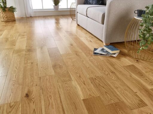 Evolve Westminster, Engineered Oak Flooring, Natural UV Lacquered, RLx125x18mm Image 2