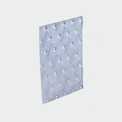 Galvanised Timber Jointing Nail Plate, 42x178mm Image 1