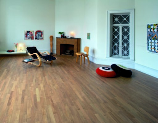 Junckers Solid Nordic Oak 2-Strip Flooring, Matt Lacquer, Harmony, 129x22mm Image 3