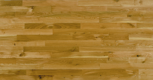 Junckers Solid Oak 2-Strip Flooring, Ultra Matt Lacquered, Harmony, 129x22mm Image 3
