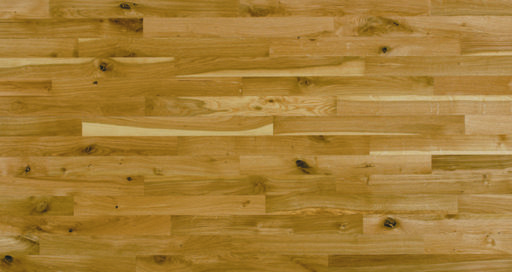 Junckers Solid Oak 2-Strip Flooring, Untreated, Variation, 129x14mm Image 3