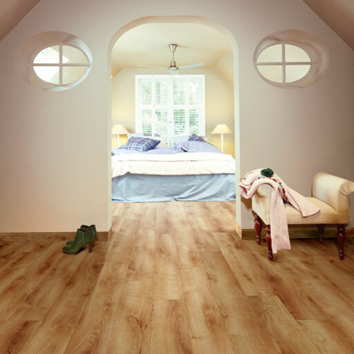 Lifestyle Chelsea Extra Sunset Oak Laminate Flooring, 8mm Image 2