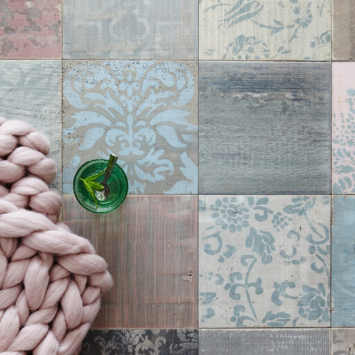 Lifestyle Colosseum 5G Clic Block Art Tiles Luxury Vinyl Flooring, 450x5x908mm Image 2