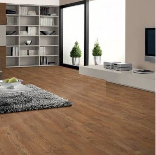 Lifestyle Harrow Warm Oak Laminate Flooring, 8mm Image 2