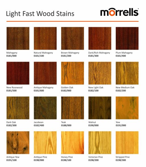 Morrells Light Fast Stain Brown Mahogany, 5L Image 3