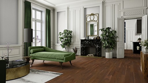 Boen Andante Walnut American Engineered Flooring, Oiled, 138x3.5x14 mm Image 1